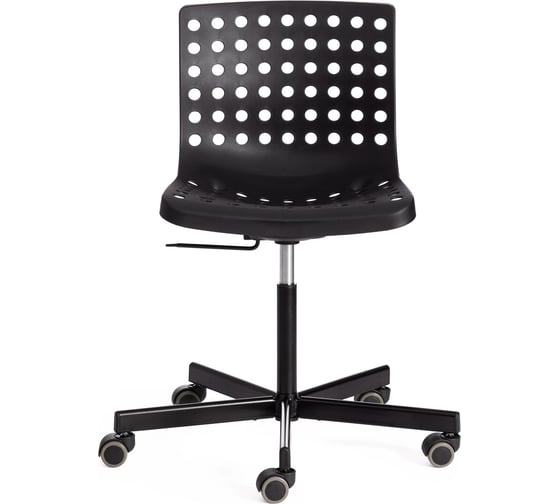 Комплект офисных кресел Tetchair SKALBERG OFFICE (mod. C-084-B) 2 шт., металл/пластик, 46x59x75-90 см, Black (черный) 19261