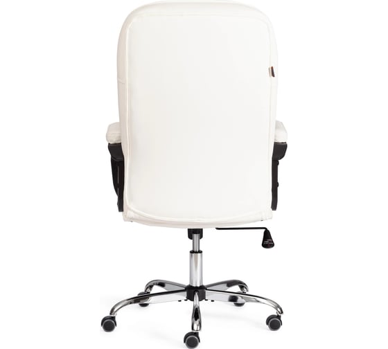 Кресло Tetchair СН9944 (22) хром, кож/зам, белый 36-01 21159