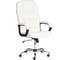 Кресло Tetchair СН9944 (22) хром, кож/зам, белый 36-01 21159 1