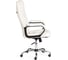 Кресло Tetchair СН9944 (22) хром, кож/зам, белый 36-01 21159 4
