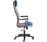 Кресло Tetchair AVIATOR флок, ткань, синий/серый/серый 32/29/W2-1 21645 2