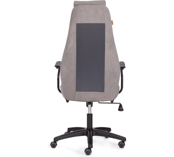 Кресло Tetchair AVIATOR флок, ткань, серый/серый 29/W-12 21644