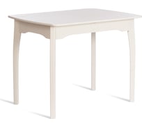 Стол Tetchair CATERINA бук, МДФ, 100+30x70x75 см, Ivory white 21217