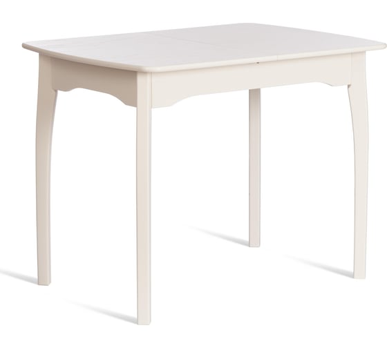 Стол Tetchair CATERINA бук, МДФ, 100+30x70x75 см, Ivory white 21217