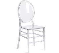 Стул Tetchair MEDALION (mod. 921) пластик, 39x49x90.5 см, Transparent (прозрачный) 21367