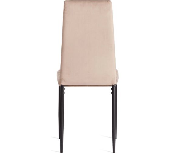 Комплект стульев Tetchair 4 шт. Easy (mod. 24-1) металл, вельвет, 49x41x98 см, Beige (бежевый) HLR8 / черный 20546