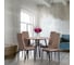 Комплект стульев Tetchair 4 шт. Easy (mod. JSC02-1) металл, флок, 41x52x96 см, Beige (бежевый) HLR8 / черный 21257 2