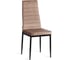 Комплект стульев Tetchair 4 шт. Easy (mod. JSC02-1) металл, флок, 41x52x96 см, Beige (бежевый) HLR8 / черный 21257 4