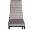 Комплект стульев Tetchair 4 шт. Easy (mod. JSC02-1) металл, флок, 41x52x96 см, Light grey (светло-серый) HLR14 / черный 21259 9