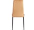 Комплект стульев Tetchair 4 шт. Easy (mod. JSC02-1) металл, флок, 41x52x96 см, brown (золотисто - коричневый) HLR12 / черный 21258 8