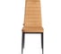 Комплект стульев Tetchair 4 шт. Easy (mod. JSC02-1) металл, флок, 41x52x96 см, brown (золотисто - коричневый) HLR12 / черный 21258 9
