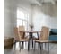 Комплект стульев Tetchair 4 шт. Easy (mod. JSC02-1) металл, флок, 41x52x96 см, sandy (песочный) HLR6 / черный 21256 2