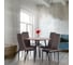 Комплект стульев Tetchair 4 шт. Easy (mod. JSC02-1) металл, флок, 41x52x96 см, Dark grey (темно-серый) HLR24 / черный 21254 2