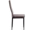 Комплект стульев Tetchair 4 шт. Easy (mod. JSC02-1) металл, флок, 41x52x96 см, Dark grey (темно-серый) HLR24 / черный 21254 5