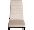 Стул Tetchair Easy (mod. JSC02-1) металл, флок, 41x52x96 см, beige (молочный) HLR2 / черный 24597 6