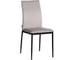 Комплект стульев Tetchair 4 шт. CAPRI (mod. BC565-DC) металл, флок, 43x53x92 см, Light grey (светло-серый) HLR14 / черный 21262 4