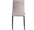 Комплект стульев Tetchair 4 шт. CAPRI (mod. BC565-DC) металл, флок, 43x53x92 см, Light grey (светло-серый) HLR14 / черный 21262 7
