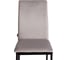 Комплект стульев Tetchair 4 шт. CAPRI (mod. BC565-DC) металл, флок, 43x53x92 см, Light grey (светло-серый) HLR14 / черный 21262 9