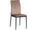 Комплект стульев Tetchair 4 шт. CAPRI (mod. BC565-DC) металл, флок, 43x53x92 см, Beige (бежевый) HLR8 / черный 21260 4