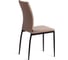 Комплект стульев Tetchair 4 шт. CAPRI (mod. BC565-DC) металл, флок, 43x53x92 см, Beige (бежевый) HLR8 / черный 21260 6