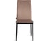 Комплект стульев Tetchair 4 шт. CAPRI (mod. BC565-DC) металл, флок, 43x53x92 см, Beige (бежевый) HLR8 / черный 21260 8