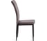 Комплект стульев Tetchair 4 шт. VERTER (mod. BC577-DC) металл, флок, 41x52x95 см, Dark grey (темно-серый) HLR24 / черный 21249 3
