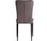 Комплект стульев Tetchair 4 шт. VERTER (mod. BC577-DC) металл, флок, 41x52x95 см, Dark grey (темно-серый) HLR24 / черный 21249 5
