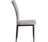 Комплект стульев Tetchair 4 шт. VERTER (mod. BC577-DC) металл, флок, 41x52x95 см, Light grey (светло-серый) HLR14 / черный 21248 6
