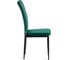 Комплект стульев Tetchair 4 шт. VERTER (mod. BC577-DC) металл, флок, 41x52x95 см, Green (зеленый) HLR56 / черный 21250 5