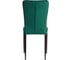 Комплект стульев Tetchair 4 шт. VERTER (mod. BC577-DC) металл, флок, 41x52x95 см, Green (зеленый) HLR56 / черный 21250 7