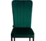 Комплект стульев Tetchair 4 шт. VERTER (mod. BC577-DC) металл, флок, 41x52x95 см, Green (зеленый) HLR56 / черный 21250 9