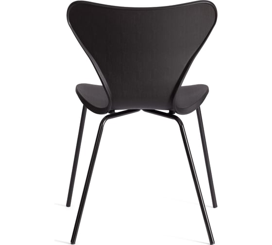 Стул Tetchair Jacobsen пластик/металл, 45x54.5x80 см, Black (черный) / Black (черный) 21832