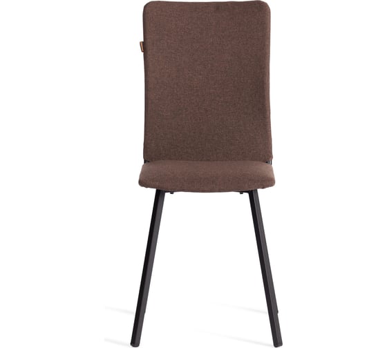 Обеденный стул Tetchair La Rousse разборный, ткань рогожка, 49х50х93см, коричневый/черный, 3М7-147 21648