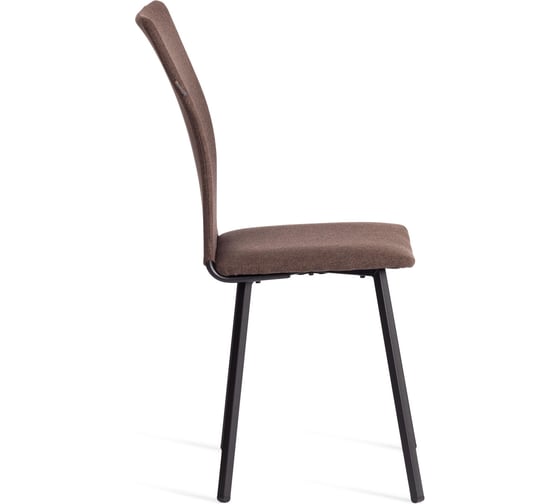 Обеденный стул Tetchair La Rousse разборный, ткань рогожка, 49х50х93см, коричневый/черный, 3М7-147 21648