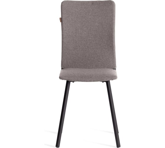 Обеденный стул Tetchair La Rousse разборный, ткань рогожка, 49x50x93 см, серый/черный 3M 16/2 21649