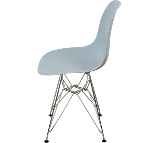Комплект стульев пластиковых DERSTUHL 2 шт Chrom Eames, светло-серый, DSL02.002.2