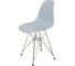 Комплект стульев пластиковых DERSTUHL 4 шт Chrom Eames, светло-серый, DSL02.002.4 3