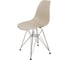 Стул пластиковый DERSTUHL Chrom Eames, темно-бежевый DSL02.013 3
