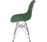 Комплект стульев пластиковых DERSTUHL 2 шт Chrom Eames, темно-зеленый, DSL02.016.2 5