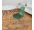 Комплект стульев пластиковых DERSTUHL 2 шт Chrom Eames, темно-зеленый, DSL02.016.2 7