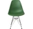 Комплект стульев пластиковых DERSTUHL 4 шт Chrom Eames, темно-зеленый, DSL02.016.4 4