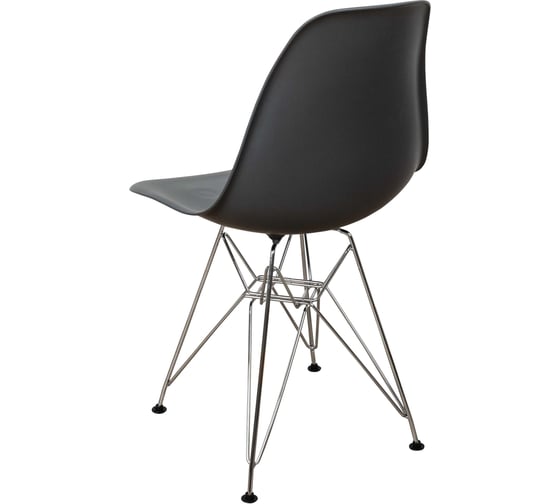 Комплект стульев пластиковых DERSTUHL 4 шт Chrom Eames, темно-серый, DSL02.003.4