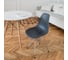 Стул пластиковый DERSTUHL Chrom Eames, темно-серый DSL02.003 7