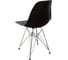 Комплект стульев пластиковых DERSTUHL 4 шт Chrom Eames, черный, DSL02.010.4 6
