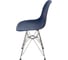 Комплект стульев пластиковых DERSTUHL 2 шт Chrom Eames, темно-синий, DSL02.017.2 5
