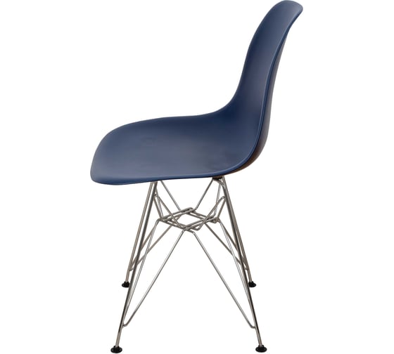 Стул пластиковый DERSTUHL Chrom Eames, темно-синий DSL02.017