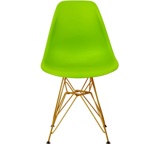 Стул пластиковый DERSTUHL Gold Eames, салатовый DSL041.012