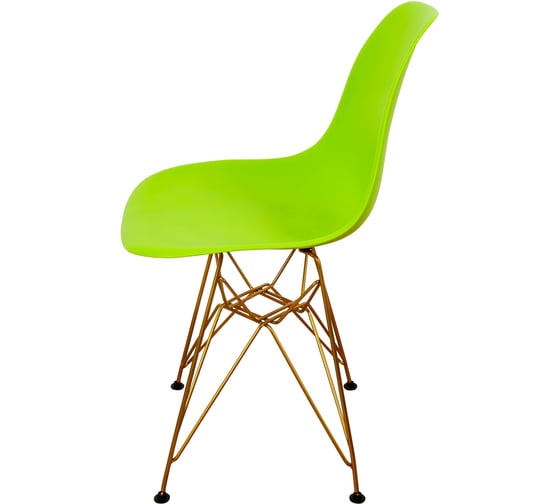 Стул пластиковый DERSTUHL Gold Eames, салатовый DSL041.012