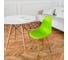 Стул пластиковый DERSTUHL Gold Eames, салатовый DSL041.012 7