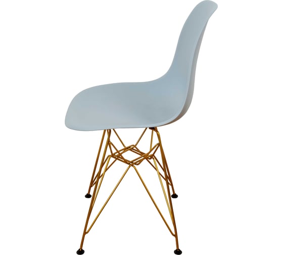 Комплект стульев пластиковых DERSTUHL 4 шт Gold Eames, светло-серый, DSL041.002.4